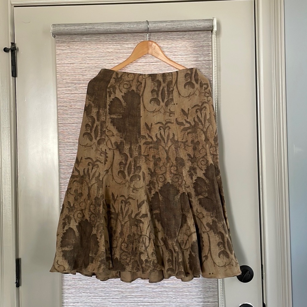 Vtg Lauren Ralph Lauren linen skirt